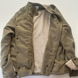 Ellison Beige Coat with Soft Cream Lining